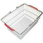Покупательская металлическая корзина SB22-ZN
