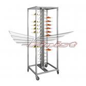 Тележка-шпилька для сервировочных тарелок (банкетная)