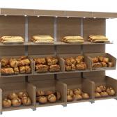 Нейтральные пристенные витрины CARBOMA