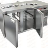 Стол охлаждаемый для салатов (саладетта)  HICOLD  SL2T-11/GN