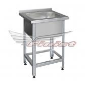 Ванна моечная односекционная - цельнотянутая мойка ВМЛц-1