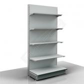 Стеллаж с полками и задними стенками ДСП