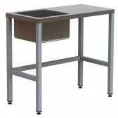 Ванна моечная, цельнотянутая мойка, серия 