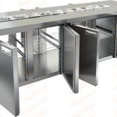 Стол охлаждаемый для салатов (саладетта)  HICOLD  SL2T-1111/SN