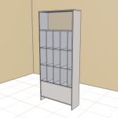 Витрина Конфетная , остеклённая