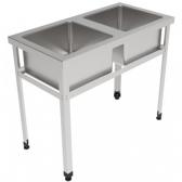 Ванна моечная, цельнотянутая мойка, серия 