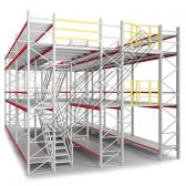 Мезонинный стеллаж