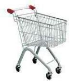 Металлическая покупательская тележка STE100-XX-MALL