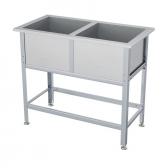 Ванна моечная двухсекционная Стандарт ВСМ-2