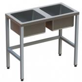 Ванна моечная, цельнотянутая мойка, cерия 