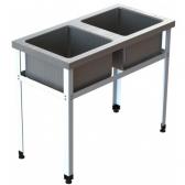 Ванна моечная, цельнотянутая мойка, серия 