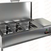 Настольная охлаждаемая витрина для ингредиентов  HICOLD  VRTU 1390
