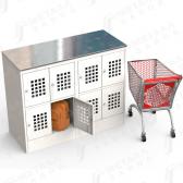 Шкаф для ручной клади ШМ-С 24-30