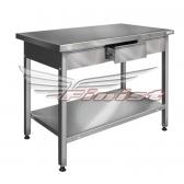 Стол производственный сварной/разборный СПП/СППр с выдвижными ящиками