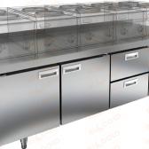 Стол морозильный под тепловое оборудование  HICOLD  GN 112/BT LT