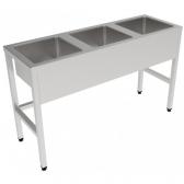 Ванна моечная, цельнотянутая мойка, серия 