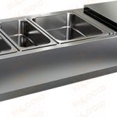 Настольная охлаждаемая витрина для ингредиентов  HICOLD  VRTO 1390