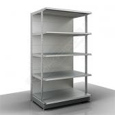 Стеллаж усиленный с фронтальной стойкой