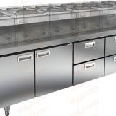 Стол морозильный под тепловое оборудование  HICOLD  SN 1122/BT LT