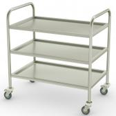 Тележка сервировочная ТС-С-3-800.500.850-02 (ТС-3 разборная)