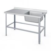 Ванна моечная цельнотянутая со столом Стандарт ВСМЦС-С- 1
