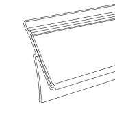 IMP60 ценникодержатель однопозиционный