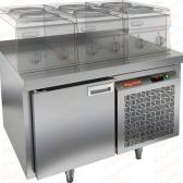 Стол охлаждаемый под тепловое оборудование  HICOLD  GN 1/TN LT